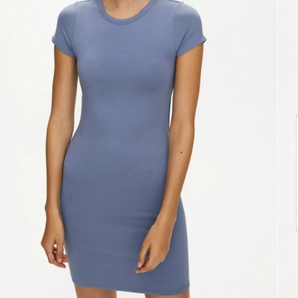 Wilfred Dresses Wilfred Free Tshirt Dress Blue Granite Poshmark